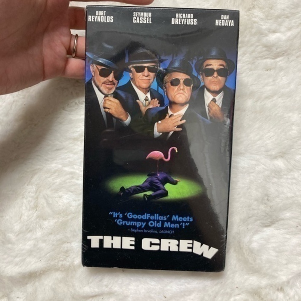 The Crew VHS VCR Video Tape Movie‎ Burt Reynolds Seymour Cassel